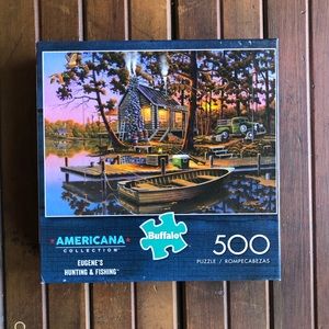 Buffalo Eugenes Hunting & Fishing Puzzle